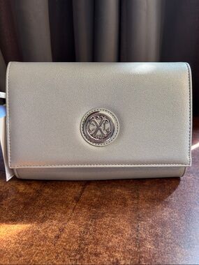 Christian LaCroix Paris Caviar Clutch with detachable chain